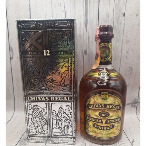 Chivas Regal 12 years vintage sealed 750ml 43% vol
