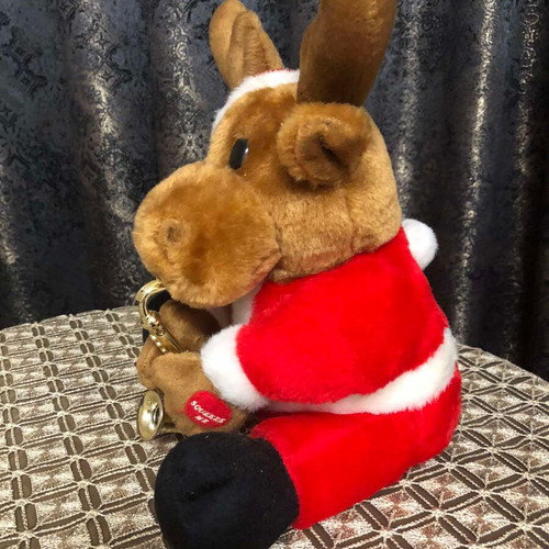 Musical toy Christmas reindeer like new
