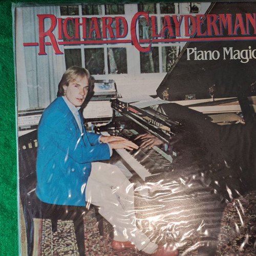 Richard Clayderman collection 7 used vinyl records 1977-1985