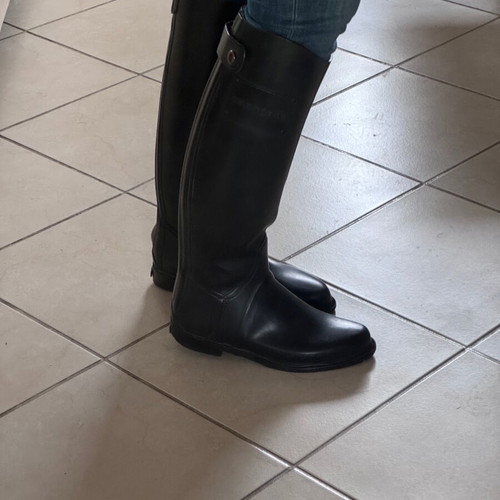 Burberry wellington boots like new, size 39, black