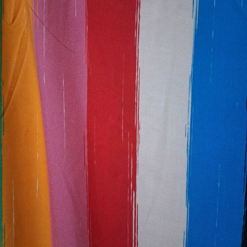 Karavan colorful viscose dress one size like new without belt