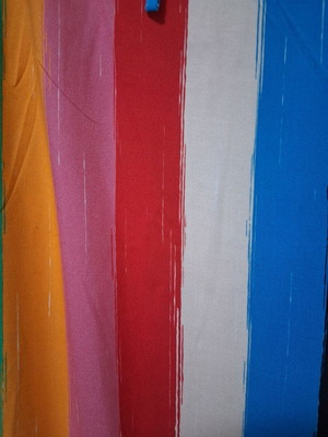 Karavan colorful viscose dress one size like new without belt