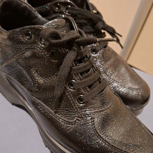 Hogan sneakers used, size 37, black