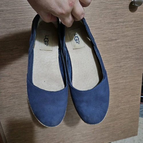 Ugg Australia ballerinas blue like new size 37