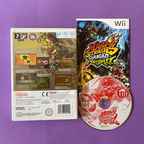 Mario Strikers Charged Football Nintendo Wii used game