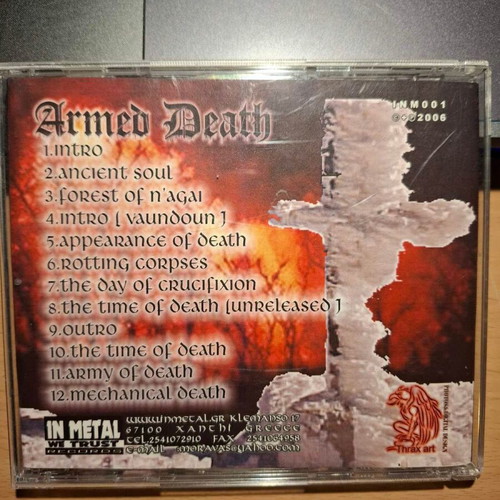 Armed Death Return 1991-93...2006... CD like new, thrash metal