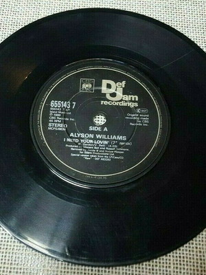 Alyson Williams I Need Your Lovin' 7' употребяван, R&B / Soul