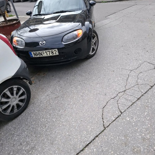 Mazda MX-5 NC used convertible 1.8L manual, 110000 km, black