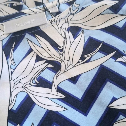 Fransa French blouse floral size Large, new