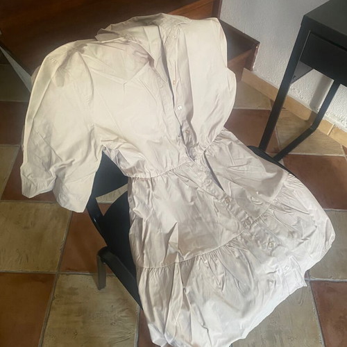 Stradivarius dress like new, beige, size L