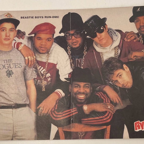 Bob Geldof - Beastie Boys Insert Poster from magazine Boy In good condition Price 4 Euros