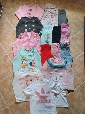 Girls' clothes 4-5 years used, 4 sets Mark and Spencer, Zara