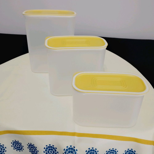 Set of three basic canisters 800ml, 1.25ml, 1.7ml new