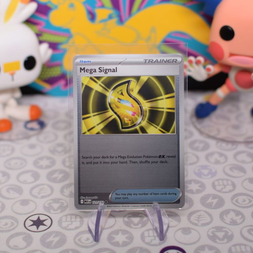 Pokemon Card Mega Signal MEG 121 Reverse Holo like new