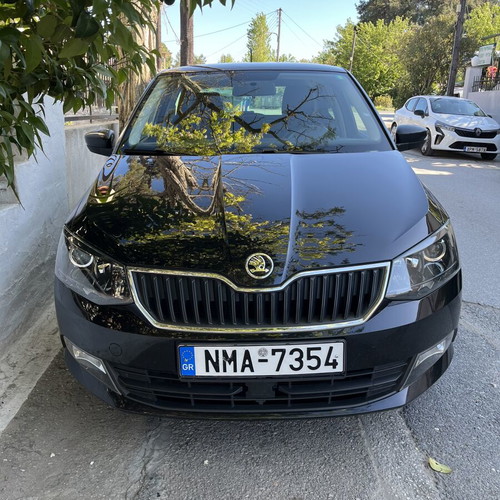 Skoda Fabia 1.4 TDI 90HP Style 2015 like new, manual, diesel, black