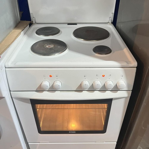PITSOS kitchen stove used, enamel burners, fully functional