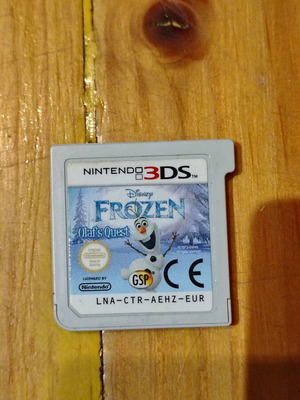 Frozen Olaf's Quest Nintendo 3DS game used, cartridge only