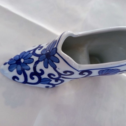 Vintage decorative porcelain shoe like new