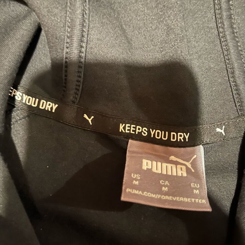 Puma jacket like new, size M, black