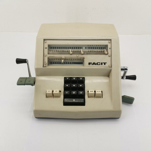 Facit Model 1004 calculator used, functional, from 1960