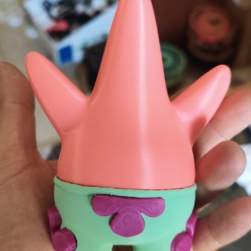 Patrick Star decorative figure 14cm like new