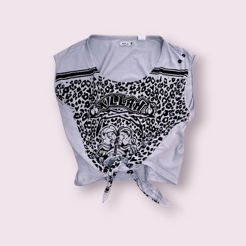 Killah By Miss Sixty Miami T-Shirt like new, size M, leopard print