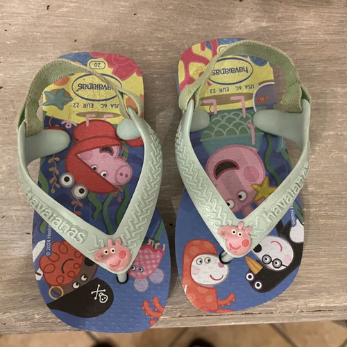 Children's flip-flops like new, size EUR 22 Brazil 20