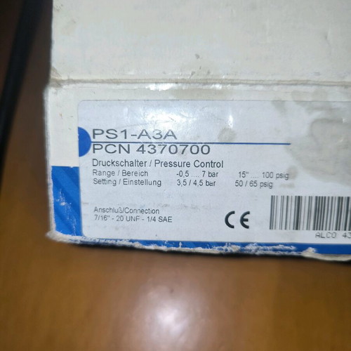 Pressure switch ALCO PS1A3A new in box