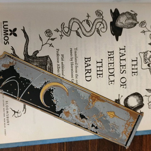 Fantasy Castle bookmark set new, 3D printed