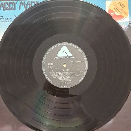 Barry Manilow Even Now Arista Records vinyl