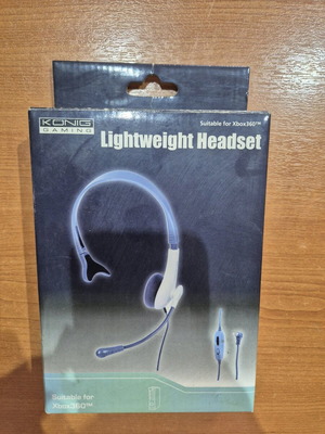 Lightweight headset in original packaging