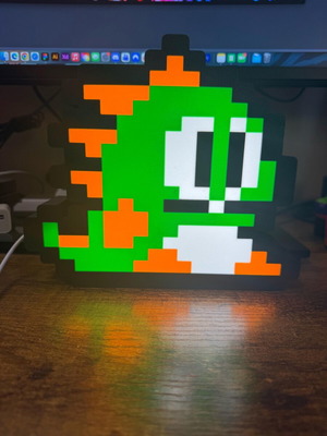 Bub Bubble Bobble lamp like new, USB powered with switch