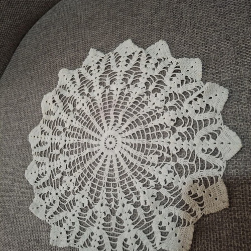 Small doily used