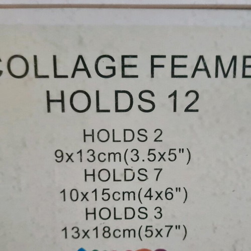 Photo frame for multiple photos used