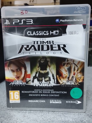 Tomb Raider Trilogy PS3 σαν καινούργιο με εγχειρίδιο