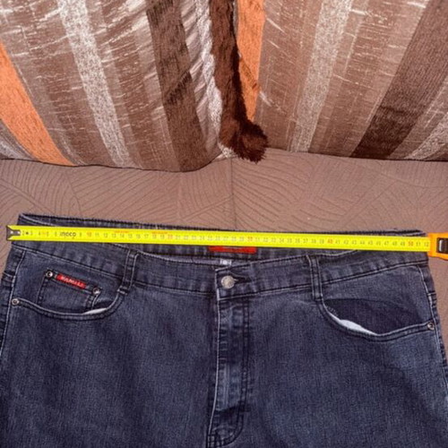 Men's dark blue jeans size XXL like new, long
