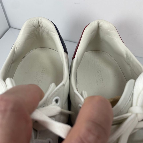 Gucci Ace Crystal Sneakers white size 40 like new