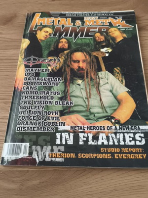 Metal Hammer Greece April 2004 magazine like new