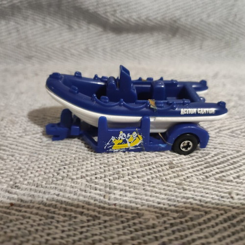 Matchbox boat and trailer used