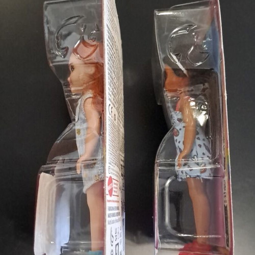 Set of 2 Barbie Chelsea Mattel collectible dolls new, sealed