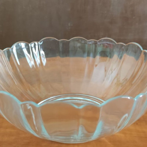 Arcoroc France Fleur vintage serving set 7 pieces used
