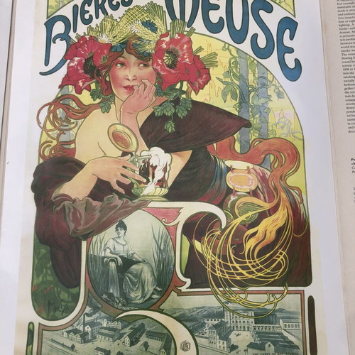 Mucha Posterbook με 6 μεγάλες αφίσες τέχνης, Taschen