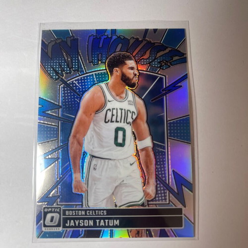 Donruss Optic My House Jayson Tatum Purple Holo Prizm card new