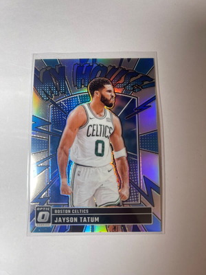Donruss Optic My House Jayson Tatum Purple Holo Prizm card new