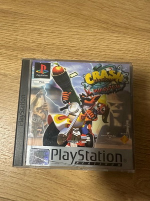 Crash Bandicoot 3: Warped PlayStation PS1 употребяван с ръководство