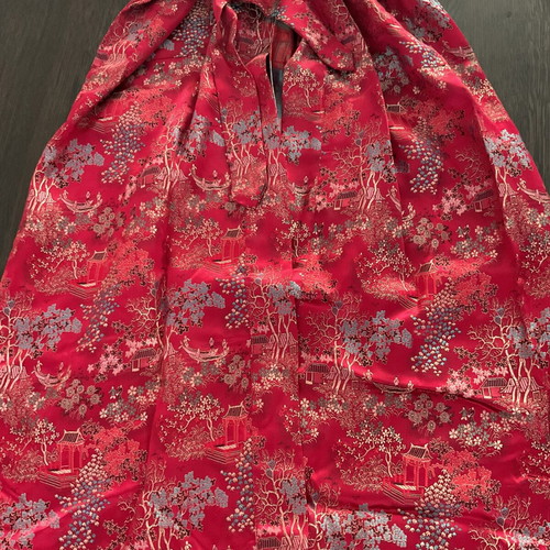 Kimono robe red, new, XL size