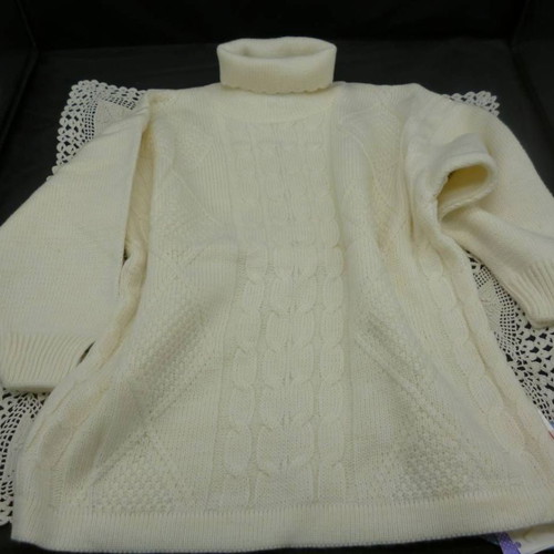 Vintage knitted Tricoteen sweater 90s new for 4 years old