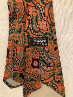 Tie like new, multicolored