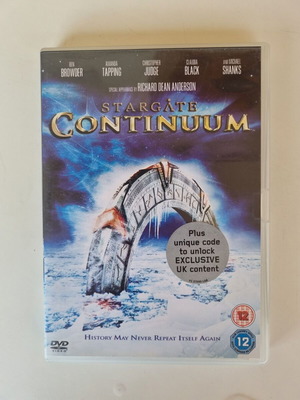 Stargate Continuum DVD movie, UK edition