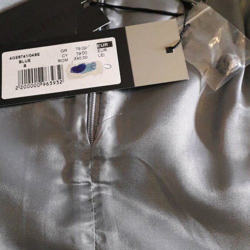 Silk pencil skirt Raxevsky new, gray, size S-M
